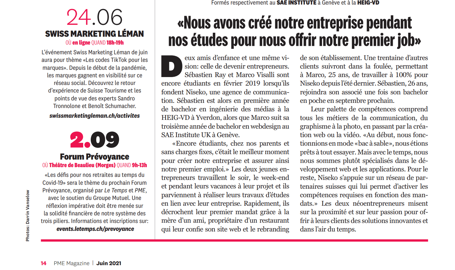PME Magazine mention Édulcoré – TikTok pour les marques